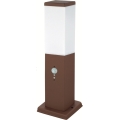 Brilagi - Lampada da esterno con sensore 1xE27/15W/230V 40 cm IP44 marrone