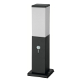 Brilagi - Lampada da esterno con sensore 1xE27/15W/230V 40 cm IP44 nera