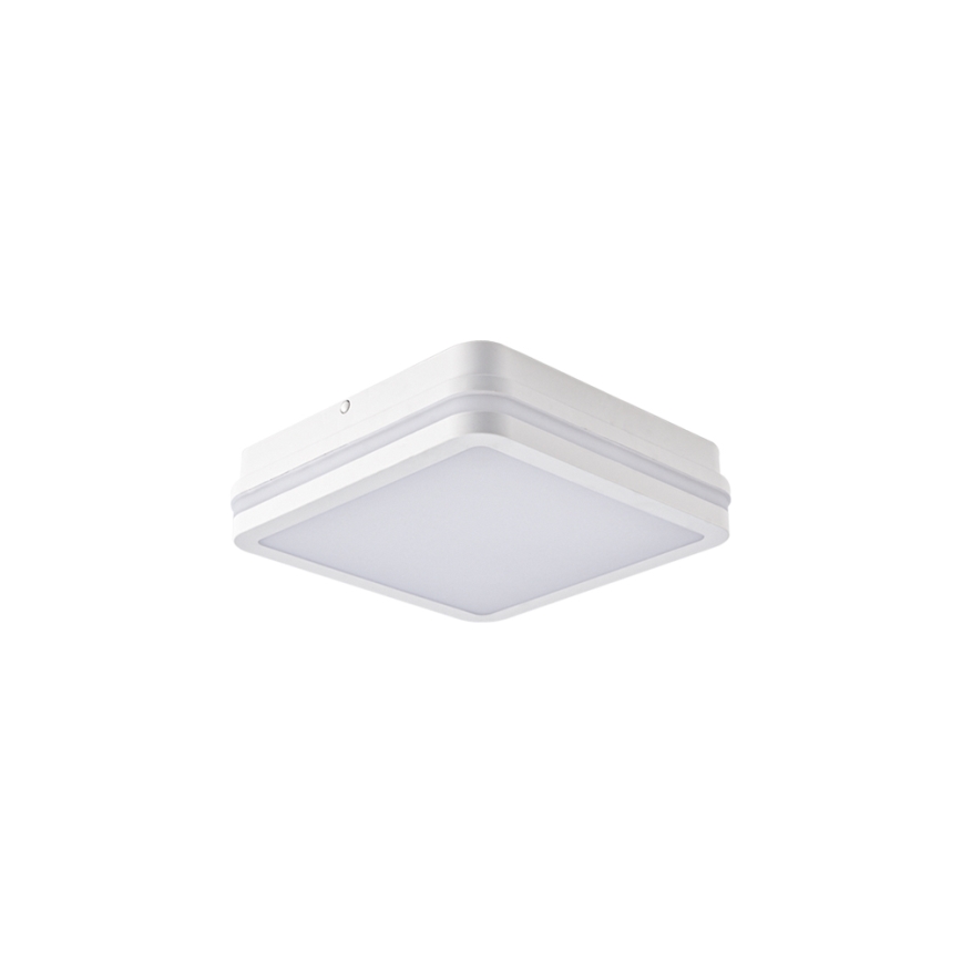 Brilagi - lampada da esterno con sensore BENE LED/18W/230V 22x22 cm bianca IP54