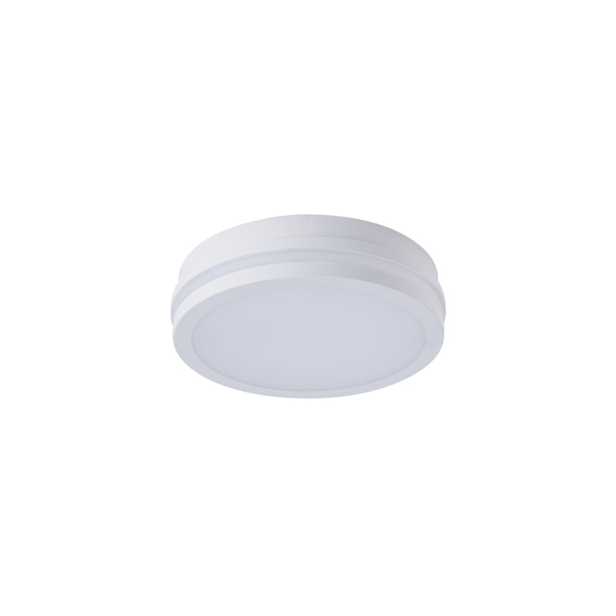 Brilagi - Lampada da soffitto LED per esterni con sensore BENE LED/18W/230V Ø 21,5 cm bianca IP54