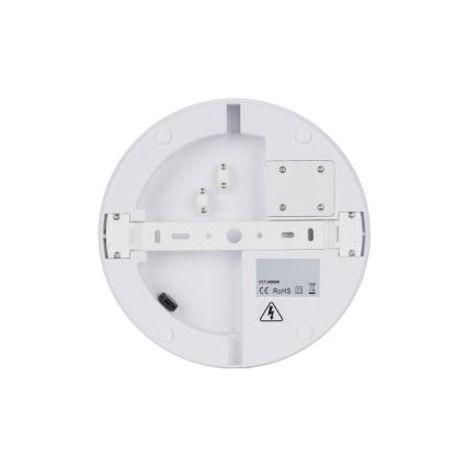 Brilagi - Lampada da soffitto LED per esterni con sensore BENE LED/18W/230V Ø 21,5 cm bianca IP54