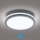 Brilagi - Lampada da esterno con sensore BENE LED/24W/230V Ø 26 cm antracite IP54