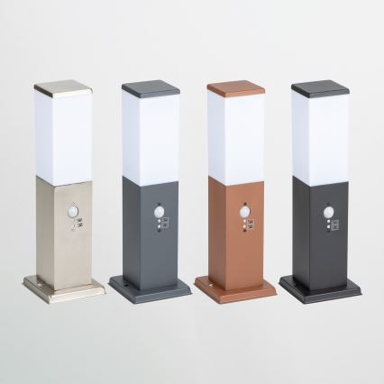 Brilagi - Lampada da esterno con sensore di movimento NOVA 1xE27/15W/230V 40 cm IP44 nero