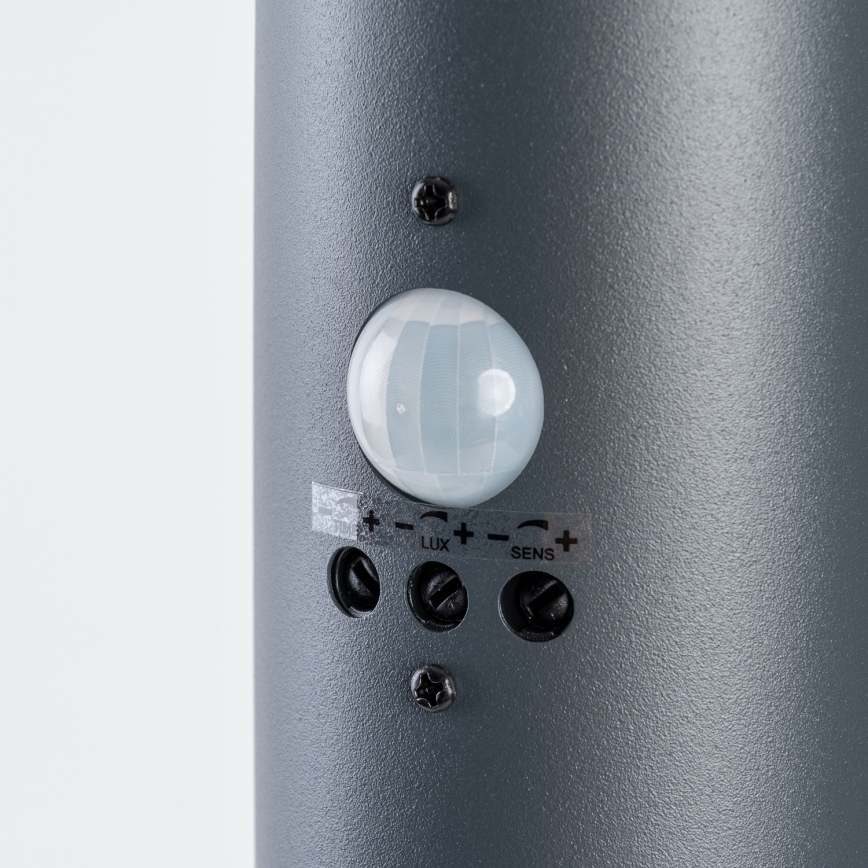 BRILAGI - Lampada da esterno con sensore di movimento ELIA 1xE27/20W/230V IP44 100 cm antracite