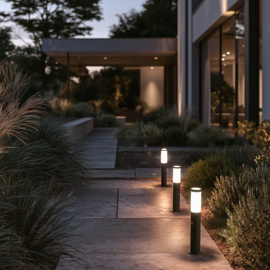 BRILAGI - Lampada da esterno con sensore ELIA 1xE27/20W/230V IP44 50 cm antracite