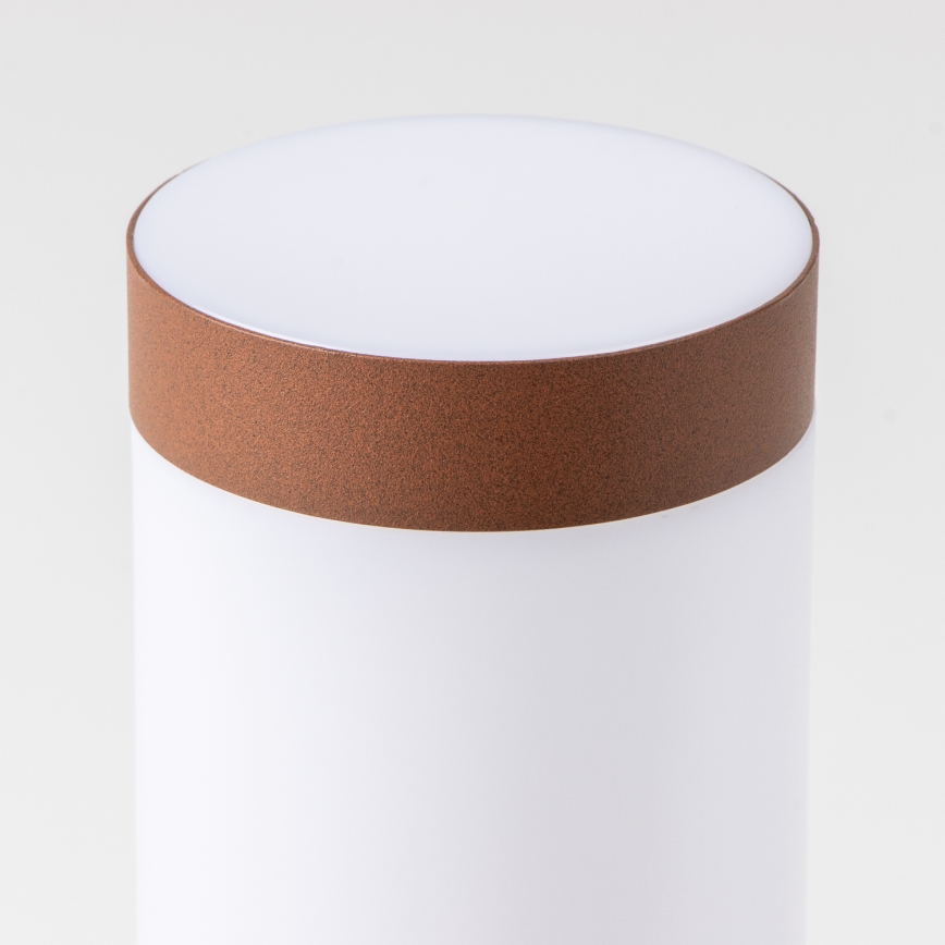 Brilagi - Lampada da esterno con sensore NOVA, 1x E27/15W/230V, 40 cm, IP44, marrone