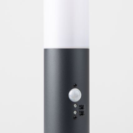 Brilagi - Lampada da esterno con sensore NOVA 1xE27/15W/230V 40 cm IP44 antracite