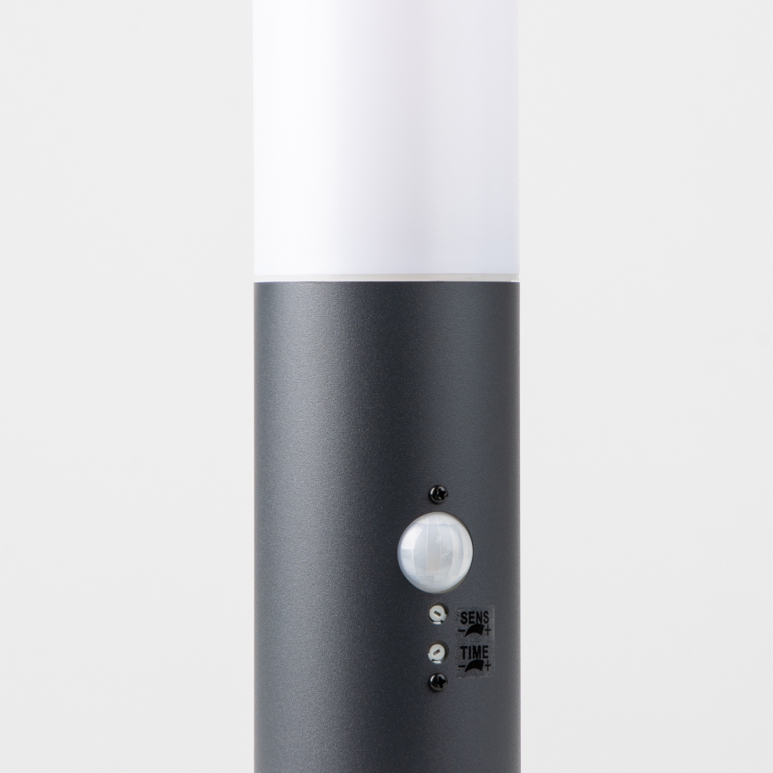 Brilagi - Lampada da esterno con sensore NOVA 1xE27/15W/230V 40 cm IP44 antracite