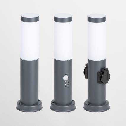 Brilagi - Lampada da esterno con sensore NOVA 1xE27/15W/230V 40 cm IP44 antracite
