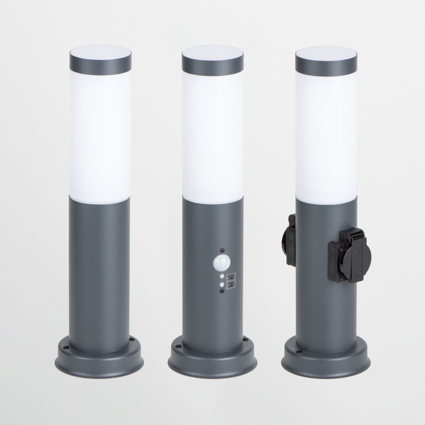 Brilagi - Lampada da esterno con sensore NOVA 1xE27/15W/230V 40 cm IP44 antracite
