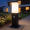 Brilagi - Lampada da esterno con sensore NOVA 1xE27/15W/230V 40 cm IP44 nera
