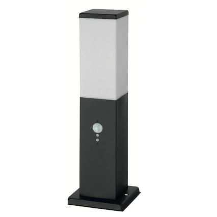 Brilagi - Lampada da esterno con sensore NOVA 1xE27/15W/230V 40 cm IP44 nera
