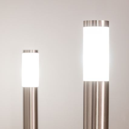 BRILAGI - Lampada da esterno ELIA 1xE27/20W/230V IP44 50 cm cromo satinato