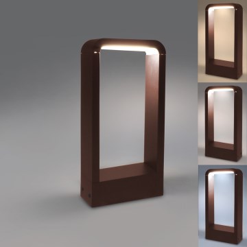 Brilagi - Lampada da esterno LED BARI LED/7W/230V 3000/4000/6000K marrone IP54 30 cm