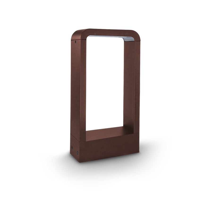 Brilagi - Lampada da esterno LED BARI LED/7W/230V 3000/4000/6000K marrone IP54 30 cm