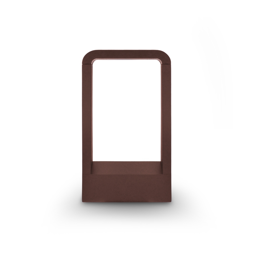 Brilagi - Lampada da esterno LED BARI LED/7W/230V 3000/4000/6000K marrone IP54 30 cm