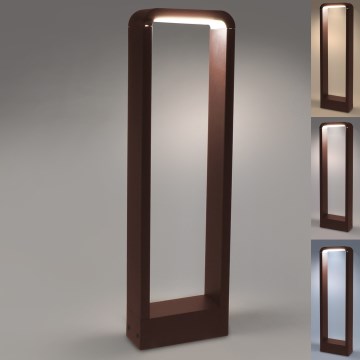 Brilagi - Lampada da esterno LED BARI LED/7W/230V 3000/4000/6000K marrone IP54 50 cm