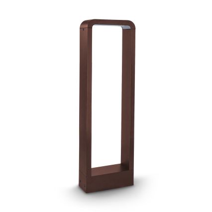 Brilagi - Lampada da esterno LED BARI LED/7W/230V 3000/4000/6000K marrone IP54 50 cm