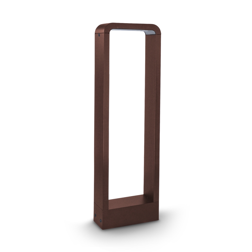 Brilagi - Lampada da esterno LED BARI LED/7W/230V 3000/4000/6000K marrone IP54 50 cm