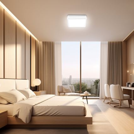 Brilagi - Lampada da esterno LED BENE LED/24W/230V 26x26 cm bianca IP54