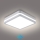 Brilagi - Lampada da esterno LED con sensore BENE LED/18W/230V 22x22 cm bianca IP54