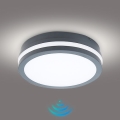 BRILAGI - Lampada da esterno LED con sensore BENE LED/18W/230V Ø 22 cm antracite IP54
