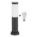 Brilagi - Lampada da esterno LED RGBW dimmerabile 1xE27/9W/230V 2700-6500K IP44 40 cm nera