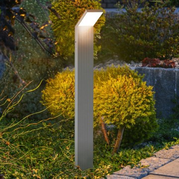 Brilagi - Lampada da esterno LED RIANO LED/8W/230V argento IP65