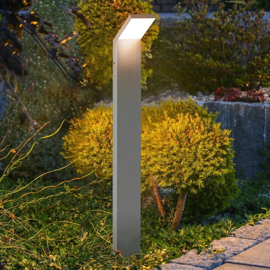 Brilagi - Lampada da esterno LED RIANO LED/8W/230V argento IP65