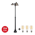 BRILAGI -  Lampada da esterno LED VEERLE 3xE27/60W/230V IP44