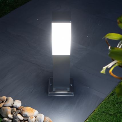Brilagi - Lampada da esterno NOVA 1x E27/15W/230V, 40 cm, IP44, cromo opaco