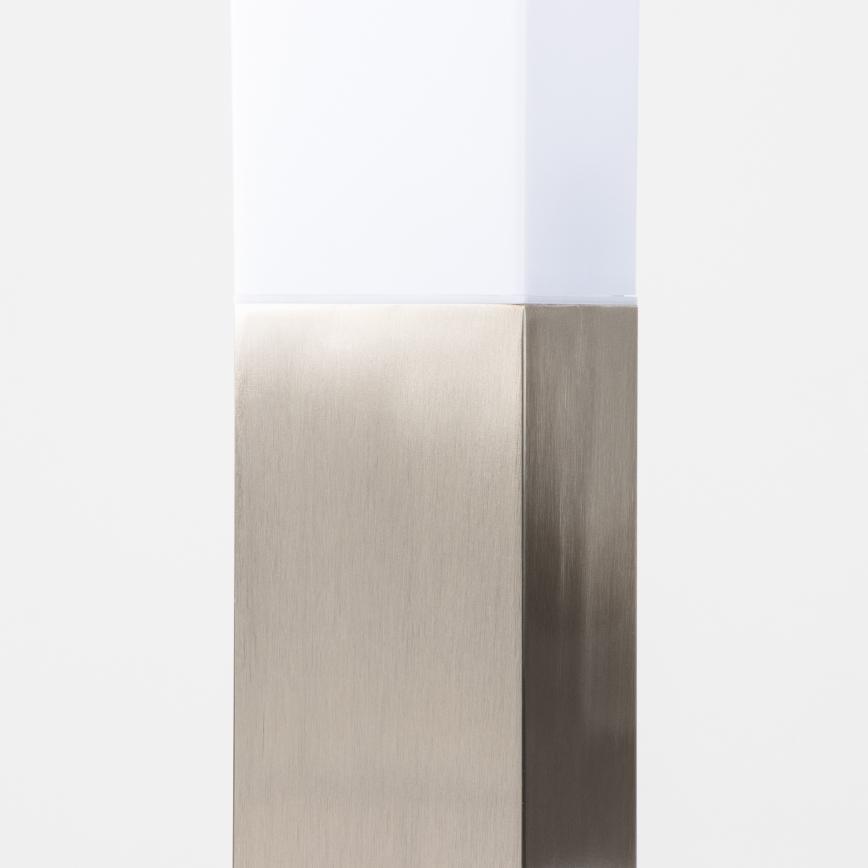 Brilagi - Lampada da esterno NOVA 1x E27/15W/230V, 40 cm, IP44, cromo opaco