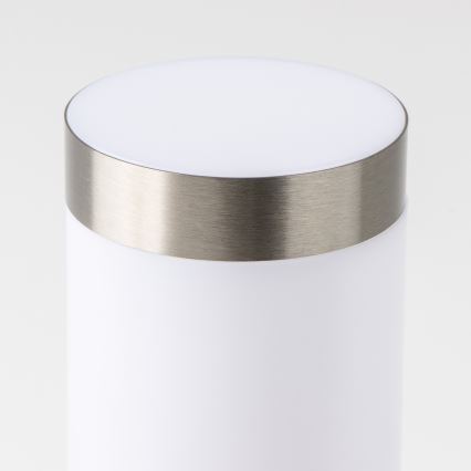 Brilagi - Lampada da esterno NOVA 1xE27/15W/230V 40 cm IP44 cromo opaco