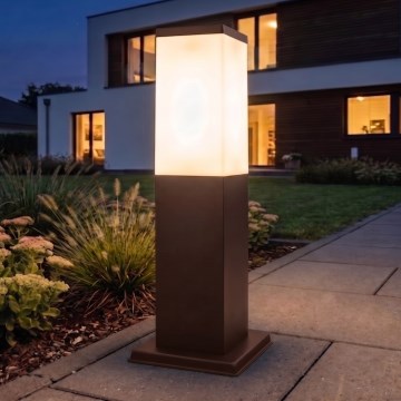 Brilagi - Lampada da esterno NOVA 1xE27/15W/230V 40 cm IP44 marrone