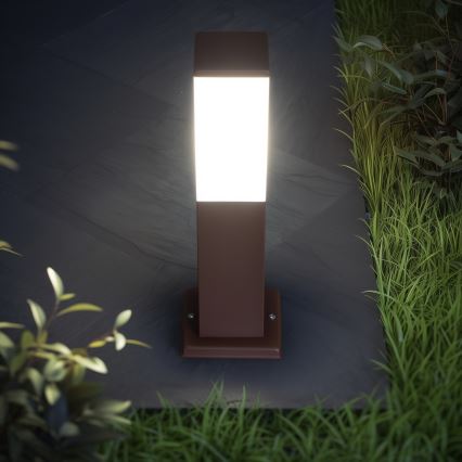 Brilagi - Lampada da esterno NOVA 1xE27/15W/230V 40 cm IP44 marrone