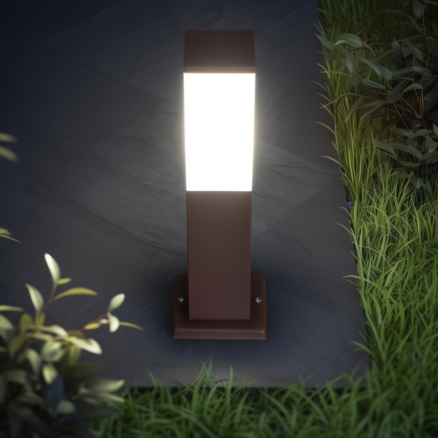 Brilagi - Lampada da esterno NOVA 1xE27/15W/230V 40 cm IP44 marrone