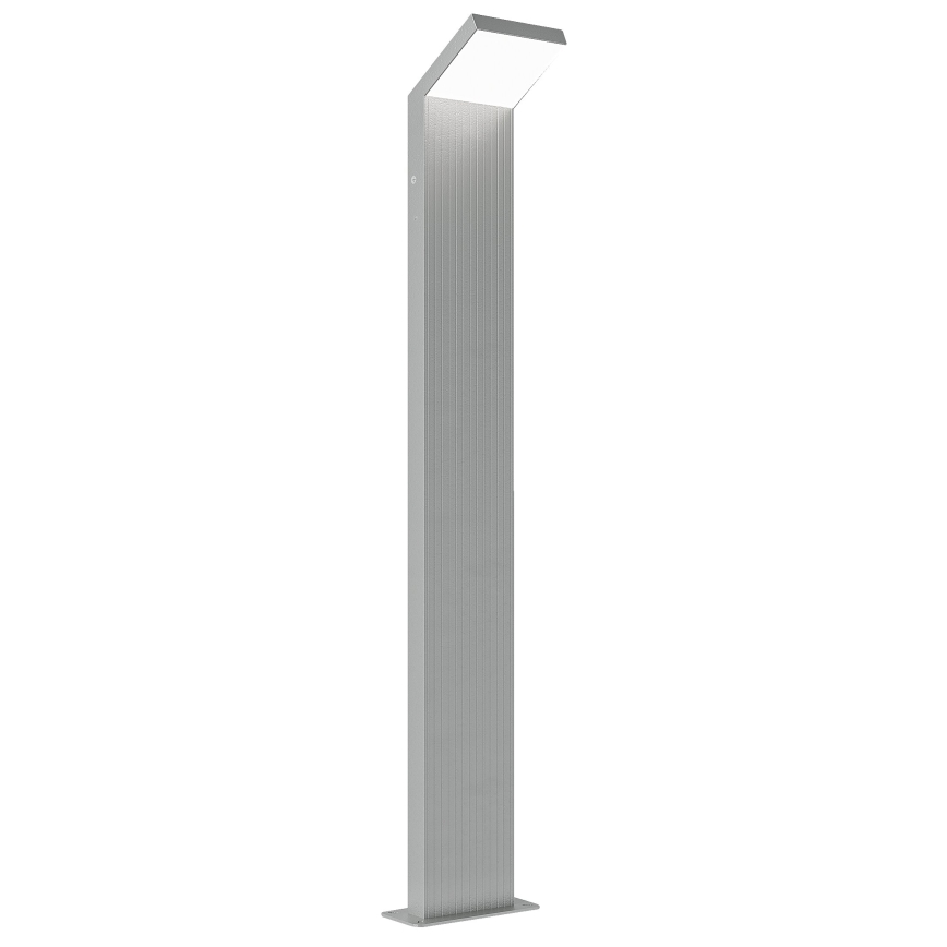 Brilagi - Lampada da esterno RIANO LED/8W/230V argento IP65 80 cm
