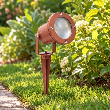 BRILAGI - Lampada da esterno TERRA 1xGU10/50W/230V IP65 colore ruggine
