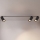 Brilagi - Lampada da incasso SELE 3xGU10/30W/230V nera