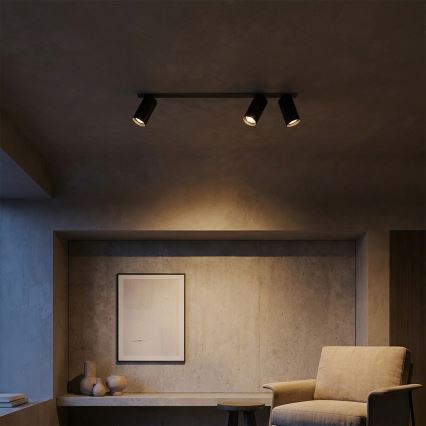 Brilagi - Lampada da incasso SELE 3xGU10/30W/230V nera