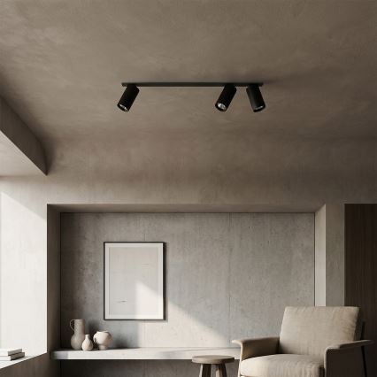 Brilagi - Lampada da incasso SELE 3xGU10/30W/230V nera