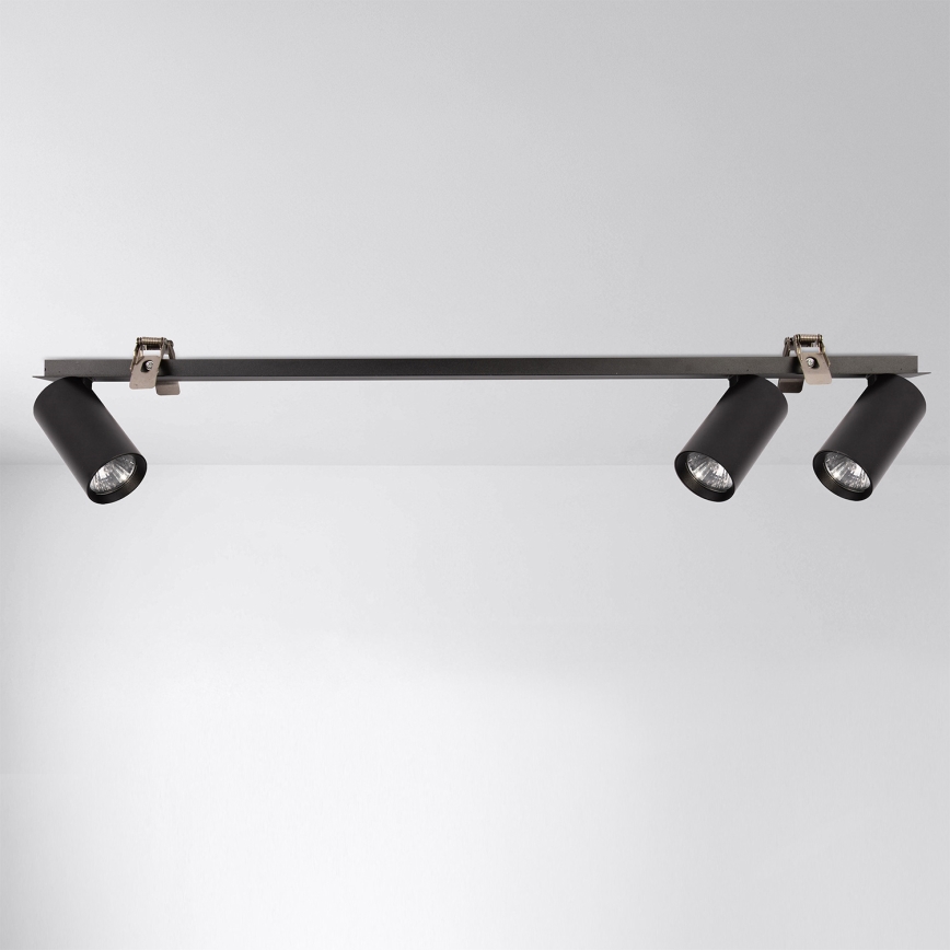Brilagi - Lampada da incasso SELE 3xGU10/30W/230V nera