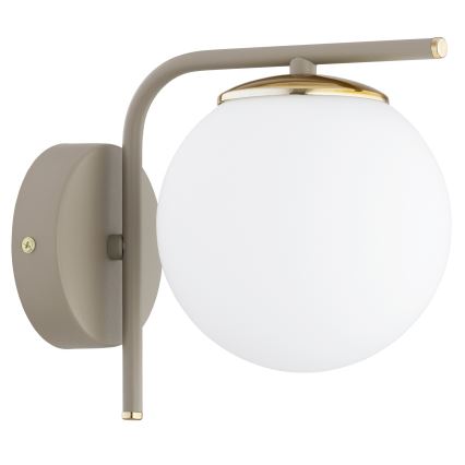 Brilagi - Lampada da parete 1xE27/60W/230V beige/oro
