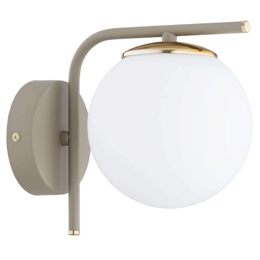 Brilagi - Lampada da parete 1xE27/60W/230V beige/oro