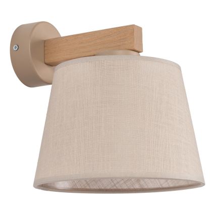 BRILAGI - Lampada da parete a LED LATTE SABIA 1xE27/15W/230V pino/beige