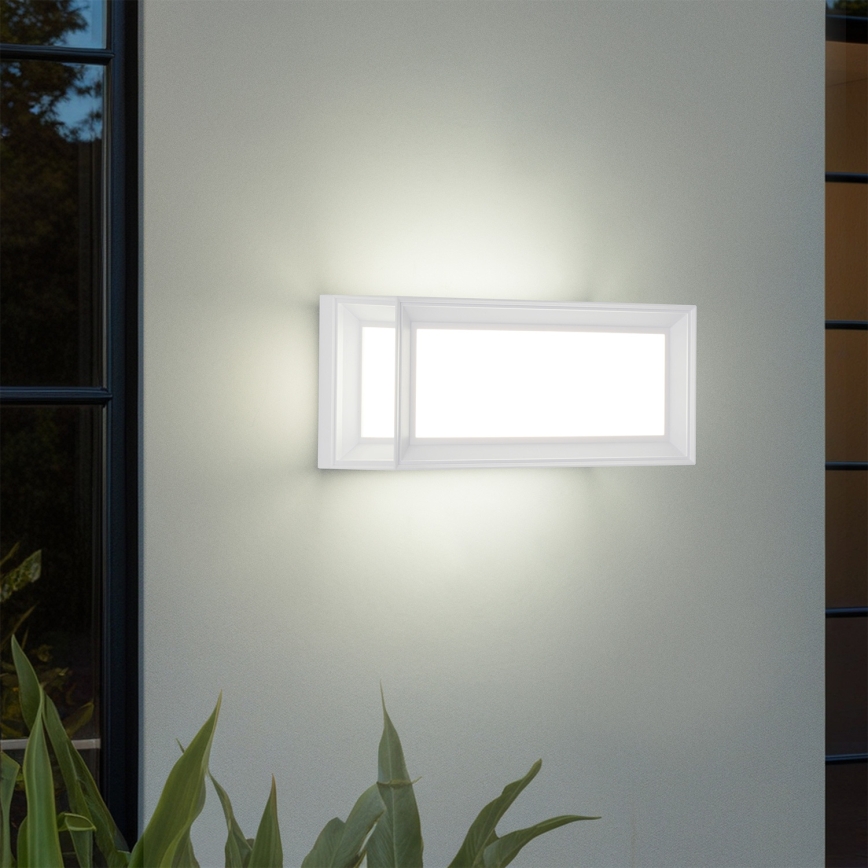 Brilagi - Lampada da parete LED per esterni con sensore PARKER LED/12W/230V bianca IP44