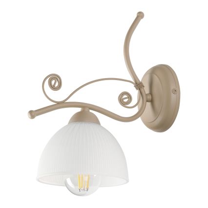 Brilagi - Lampada da parete ANTICO MODERN 1xE27/60W/230V beige