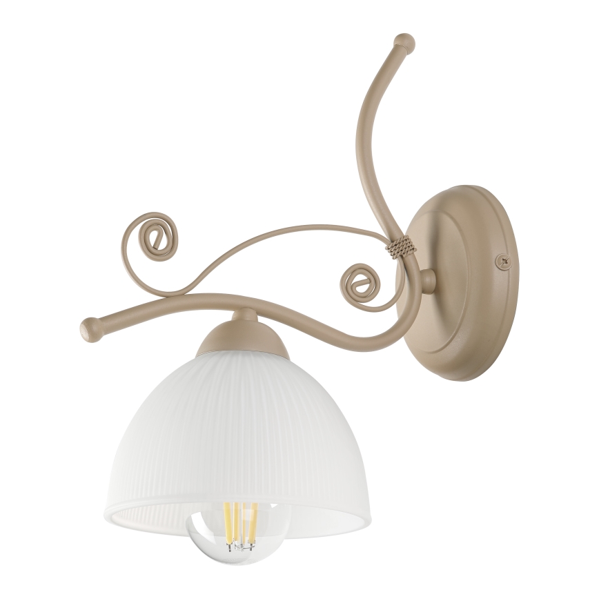 Brilagi - Lampada da parete ANTICO MODERN 1xE27/60W/230V beige