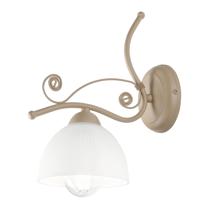 Brilagi - Lampada da parete ANTICO MODERN 1xE27/60W/230V beige