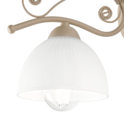 Brilagi - Lampada da parete ANTICO MODERN 1xE27/60W/230V beige